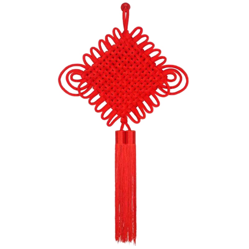 中国结大号 玄关平安节招财镇宅客厅挂件 红色5# 直径80CM高度132CM 一个装