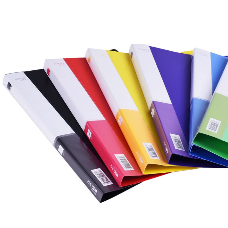 正彩(ZNCI)文具单夹文件夹单夹插页A4单强力夹商务档案资料夹试卷夹办公用品 1103