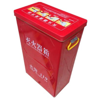 丰甲灭火器箱子4KG2只装酒店幼儿园无棱角灭火器箱FJ206