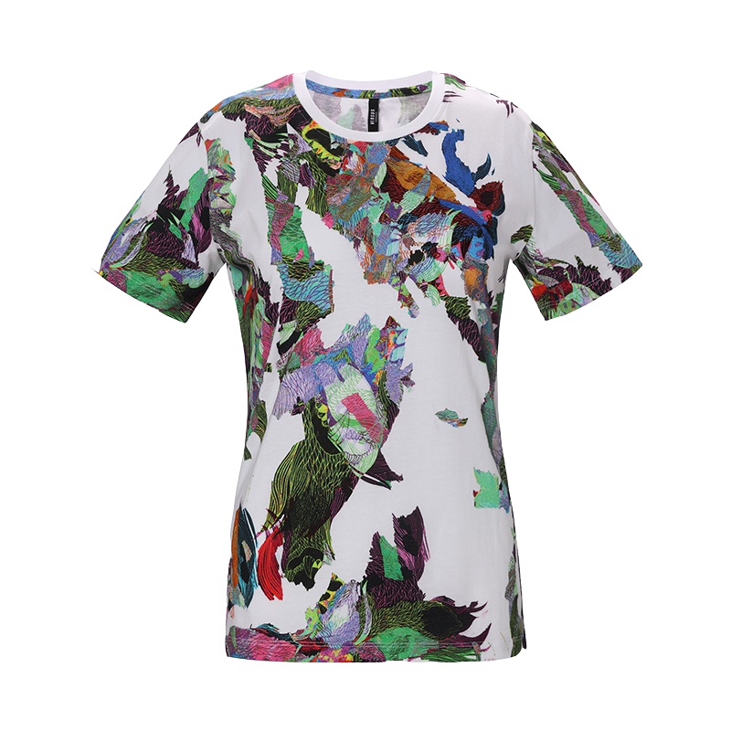 19ss新品 VERSUS VERSACE范思哲 女士印花短袖圆领全棉T恤