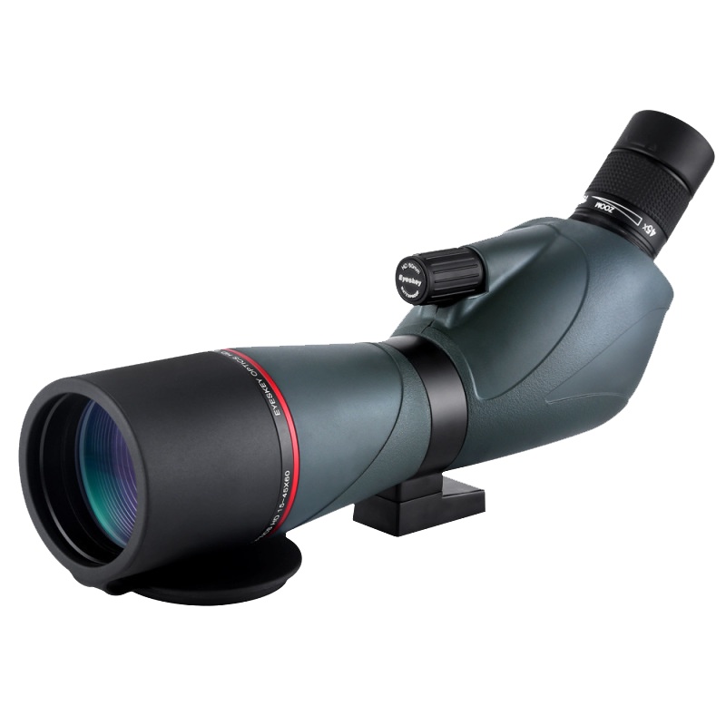艾斯基20-60x80连续变倍单筒观鸟镜观靶望远镜高倍高清微光户外观景观远镜