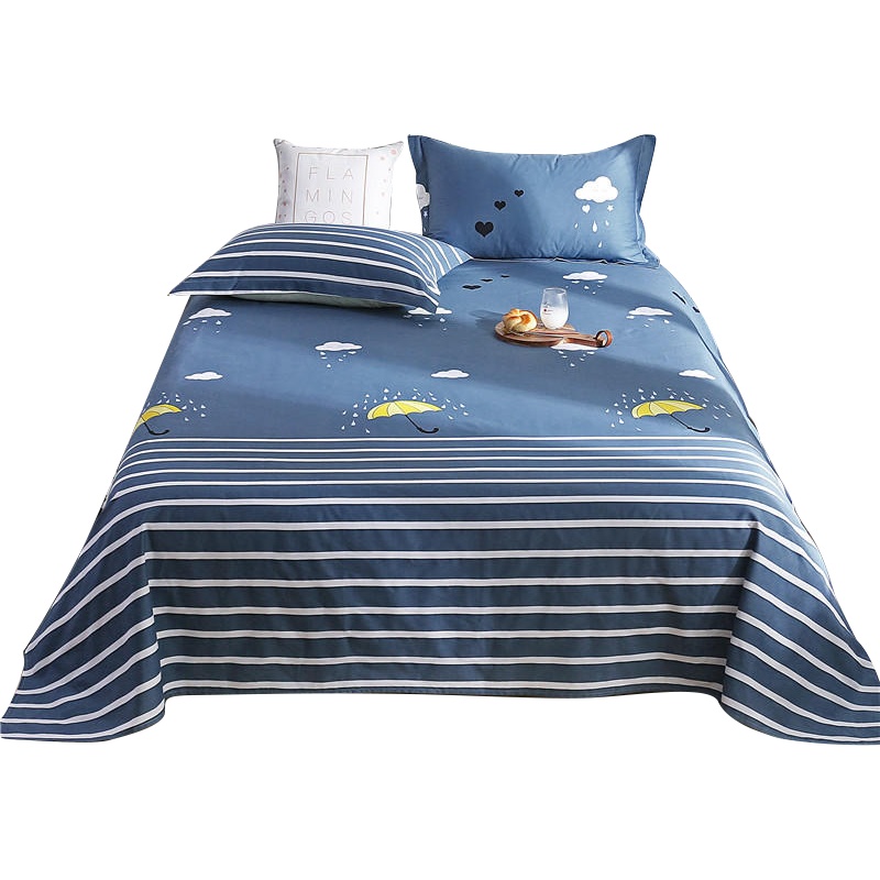 泰念(Tai nian) 家纺 全棉面料床单单件床笠床冬季上用品1.2m 1.5m 1.8m单人双人床学生床简约床单