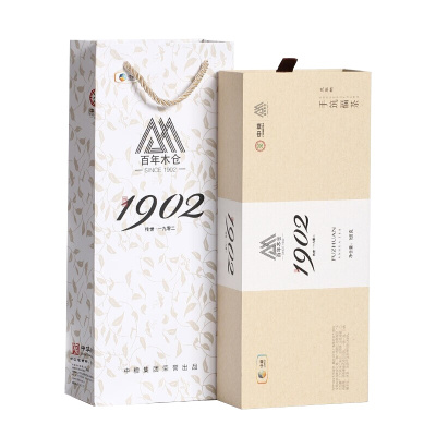 中茶 安化黑茶 茯砖 传世1902手筑福茶 礼盒装168g