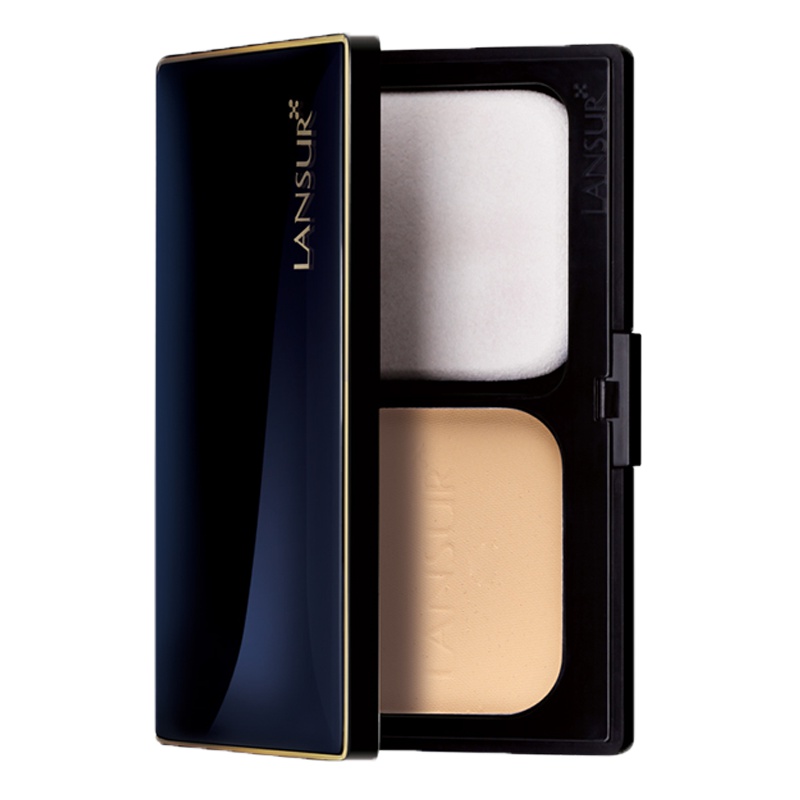 兰瑟亲肤无痕透润干湿两用粉饼01 定妆持久控油防水女干湿两用正品