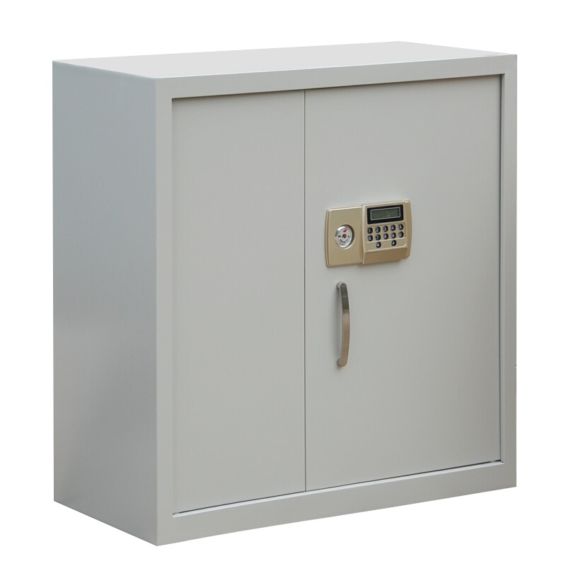 甬康达90D半截带抽屉电子保险柜办公档案加厚防盗保险箱