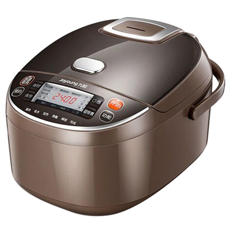九阳(Joyoung)电饭煲 JYF-50FS69 大容量5升 黄晶内胆 预约功能 底盘加热 家用多功能电定时饭锅