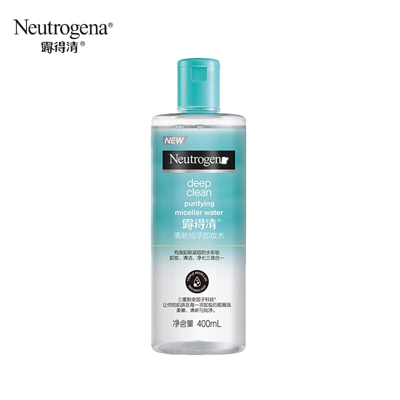 露得清清新纯净卸妆水400ml