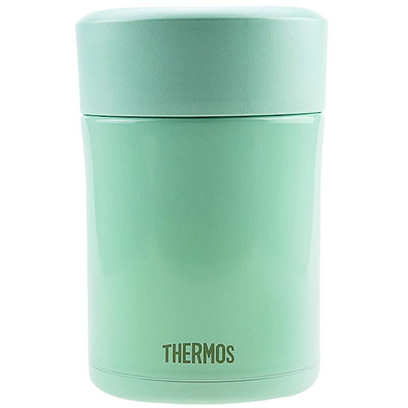 膳魔师(THERMOS)焖烧杯/罐TCLA-470S保温杯饭盒316L不锈钢470ML自带餐具鲜绿色MNT家用/通用
