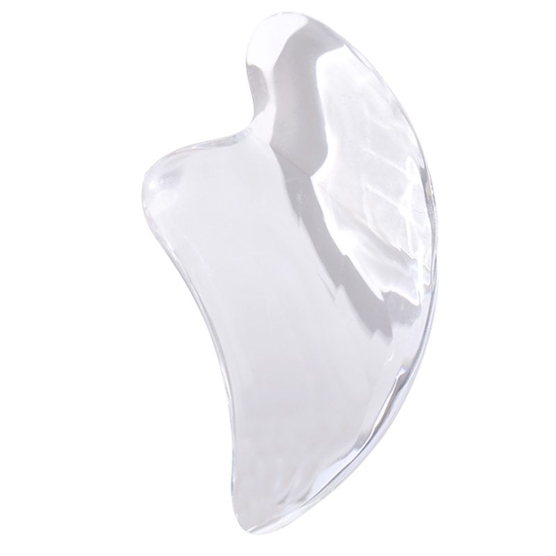 宝康林 刮痧板水晶板刮痧透明女V脸美颜神器面部按摩疏通美容刮脸全身通用