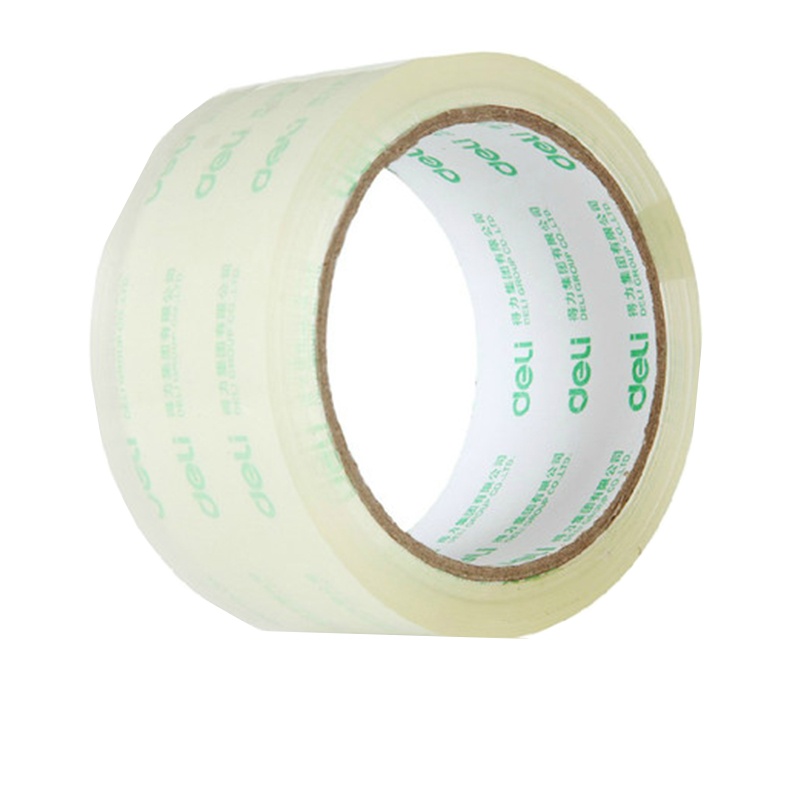 得力(deli)30202封箱胶带48mm*50Y (单位:卷)胶带透明胶带胶带纸封口胶布厚胶