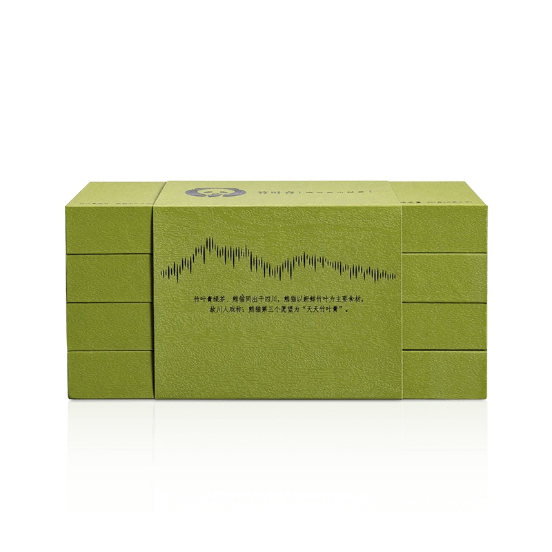 [春茶上市]竹叶青茶叶2021新茶峨眉高山绿茶特级(品味)分享装礼盒20g*4盒