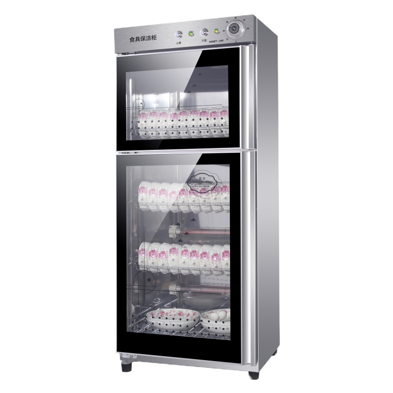 阿斯卡利(ASCARI)消毒柜家用立式不锈钢消毒碗柜酒店餐厅厨房商用大型消毒柜 280升双门双控款不锈钢箱体定制商品
