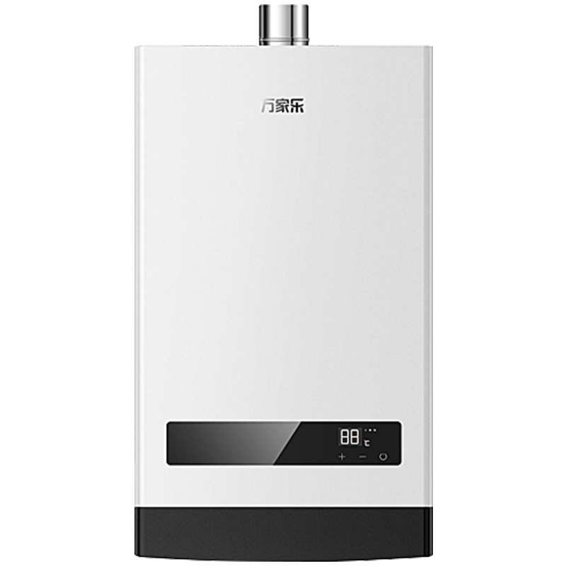 万家乐(Macro) 12升燃气热水器JSQ24-12W2智能恒温 仿生静音(天然气) 升级款（禁装浴室）