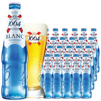 法国原装1664白啤酒进口精酿小麦果味克伦堡凯旋250ml*24瓶整箱装(八月底到期)