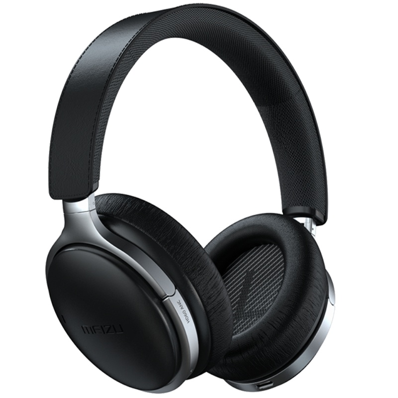 魅族 MEIZU HD60 降噪耳机 降噪双芯片 触控操作 USB-C快充接口 雾银黑