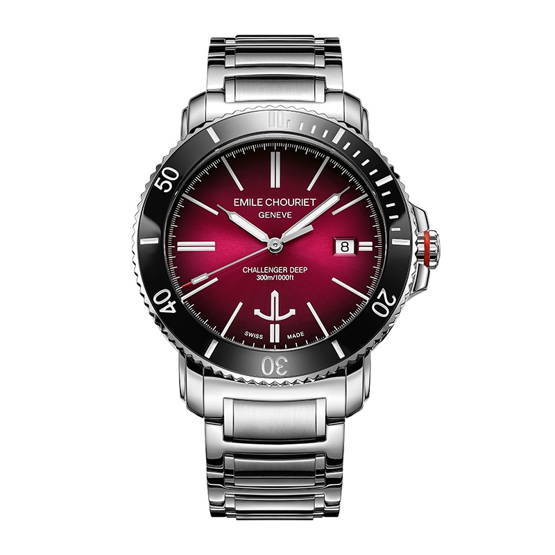 (Emile Chouriet)瑞士艾米龙表挑战者系列男士机械表08.1169.G.6.AW.R8.6