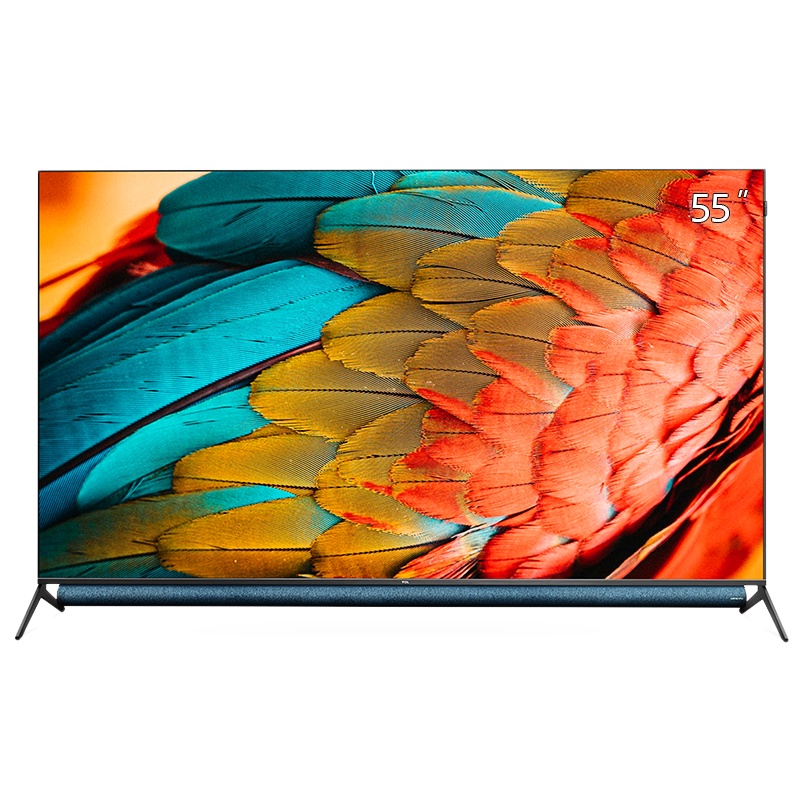 TCL 智屏 55Q10 55英寸 量子点 HDR 安桥音响 全场景AI 全面屏 智能液晶 平板电视