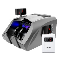 得力（deli）T830S点钞机 智能验钞机 银灰色G