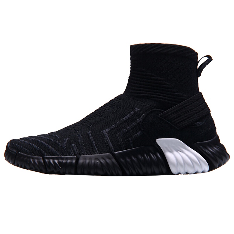 李宁盖世无双2018年春秋季悟空适系列悟道袜套高帮时尚休闲鞋运动鞋男鞋