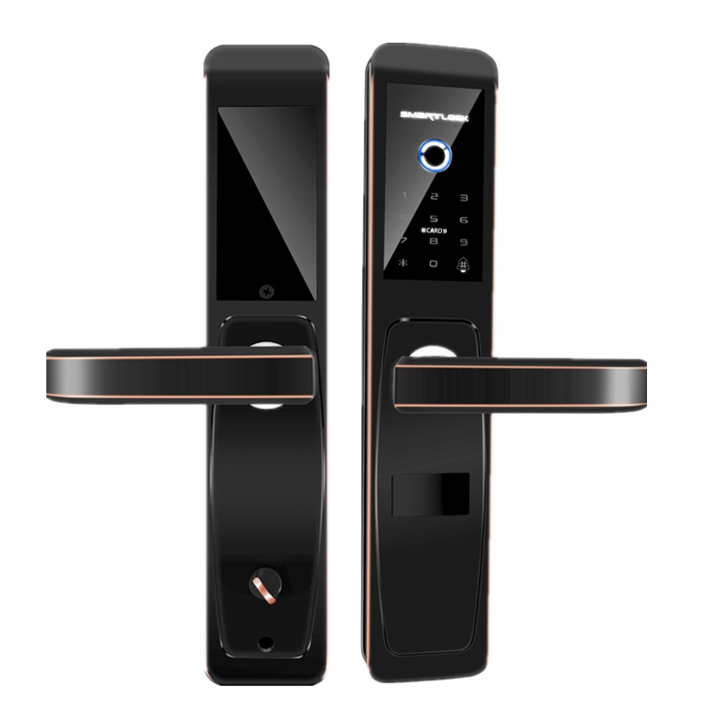 智能锁指纹锁入户家用防盗门密码锁电子刷磁卡手机远程开门上门安装