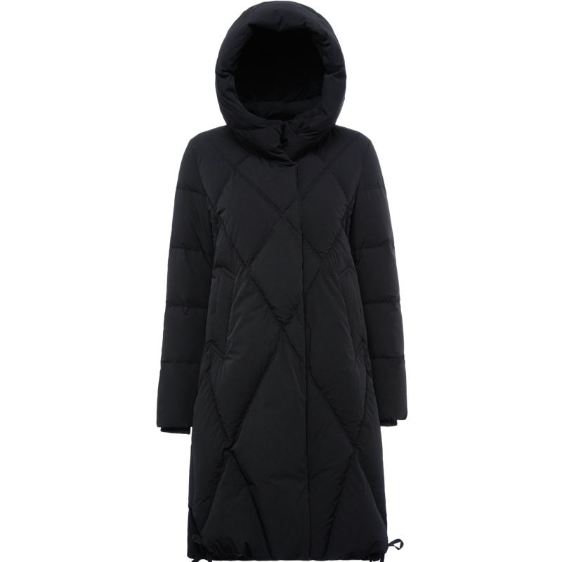 波司登鹅绒女士羽绒服中长款冬季新款时尚修身外套