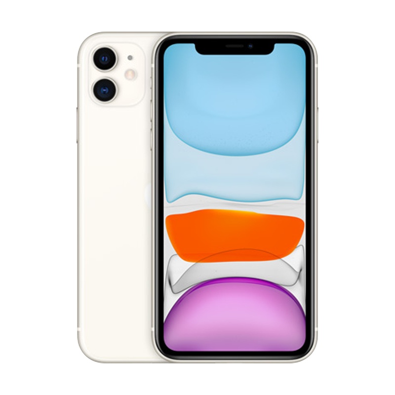 [二手95新]Apple/苹果iPhone11 128G 白色 双卡双待 国行正品 二手苹果11 二手手机 全网通