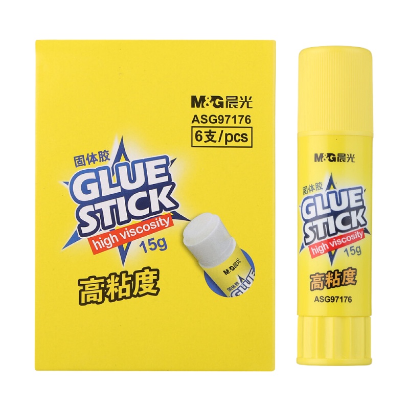 晨光(M&G)ASGN7109高粘度固体胶 15g 6个装