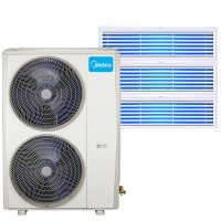 美的Midea中央空调7匹一拖三全直流变频多联机wifi智控智能家电风管机MDS-H180W-A(1)Ⅱ一拖三