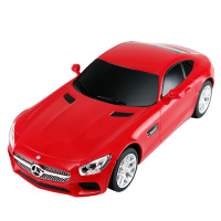 星辉(Rastar) 奔驰AMG GT遥控车1:24跑车模型男孩玩具车72100红色