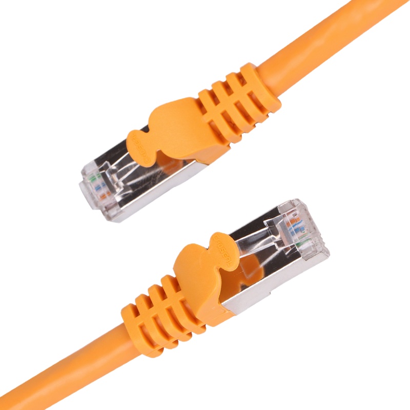秋叶原 橙色Q-569SFTP六类网络跳线 OD6.8mm*1.5m 1根/盒