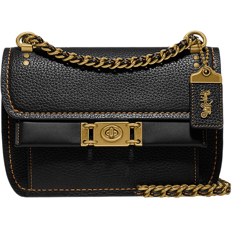 COACH 蔻驰 奢侈品 女士专柜款皮革单肩斜挎包 73560