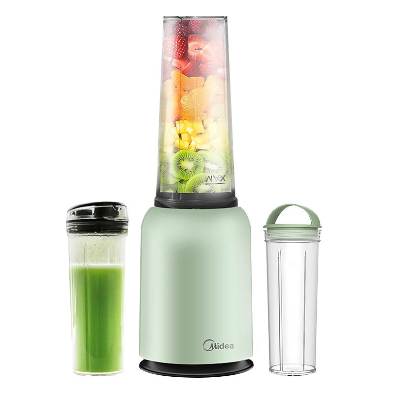 美的(Midea)榨汁机便携式全自动随行杯按压式多功能智能迷你果汁机350ML 随身杯料理机榨汁杯LZ20Easy101