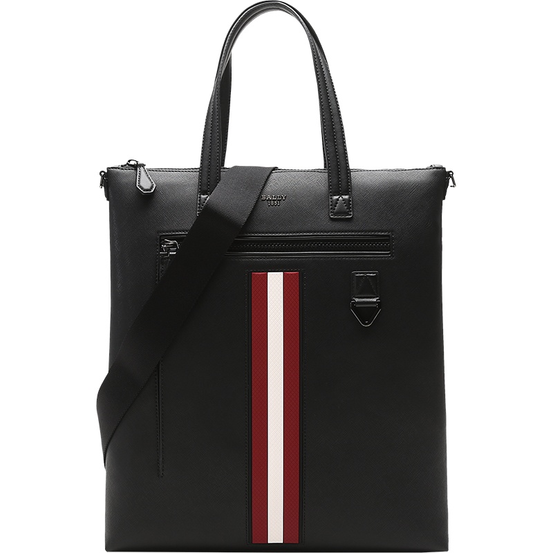 巴利 BALLY 男士防水再生牛皮手提单肩斜挎包商务包公文包MAHIR