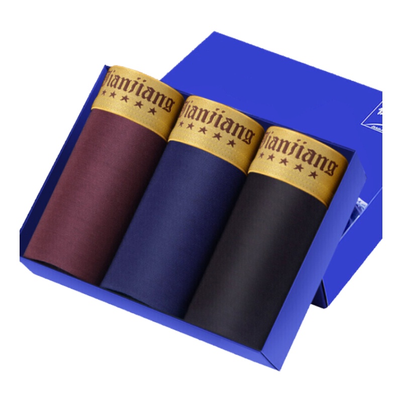 健将内裤男士内裤四角平角内裤男宽松大码宽腰男短裤头裤衩潮流8j225