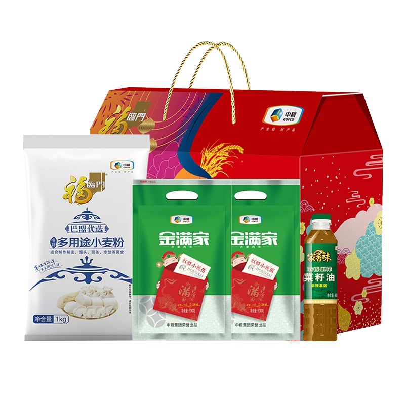 中粮福临门悦享伴手礼礼盒 B型(2000g+400ml)