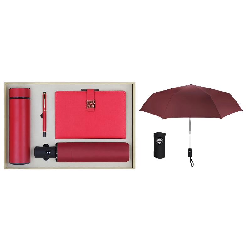 企购优品 企业定制 本+杯+伞+笔四件套可印logo （100套起订单订不发）
