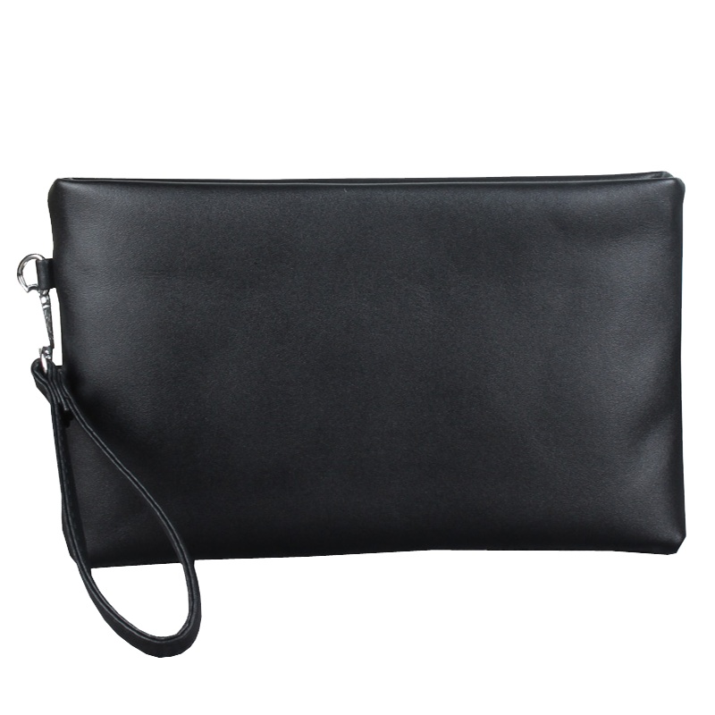 爱牧格AIMUGE 男士手拿包 休闲手包pu皮软手抓拿包手机包潮男包包 4010