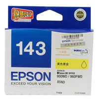 爱普生（EPSON）XSW T1434 黄色墨盒 适用WF-7511、 7521、 7018 、960FWD 、900W