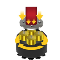 君诚(JUNCHENG) 立式拳击沙袋 红色/白色