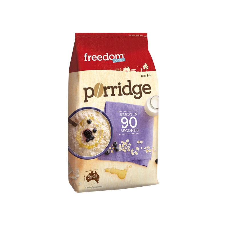 澳洲澳菲顿Freedom Foods 纯燕麦片1kg