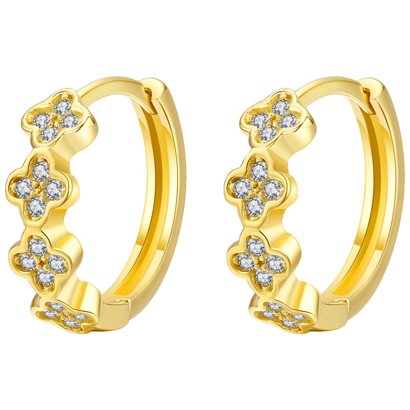 佰色传情925银耳扣耳圈女耳钉耳环2020新款潮纯银耳饰品