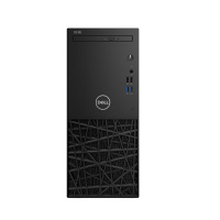 戴尔(DELL)成铭ChengMing 3980 Tower 230770 商用办公台式电脑整机(英特尔酷睿i3-8100 4G 1TB )21.5英寸显示器