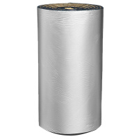 海斯迪克 HKW-42 铝箔隔热棉 楼顶耐高温防火防晒隔热板保温材料1平方米 50mm进釦压花方格铝箔