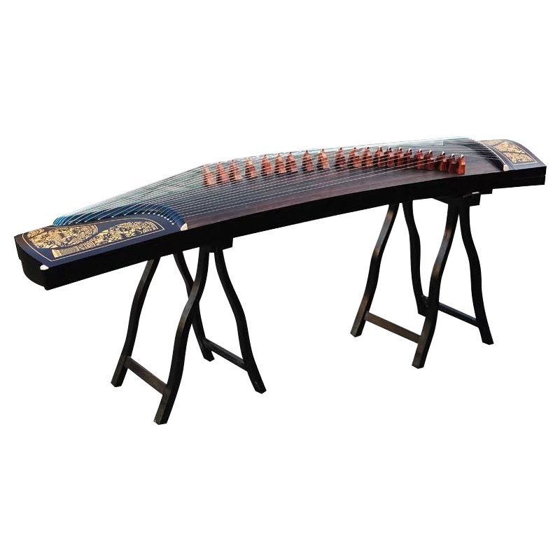 风雷动焦韵古筝 新款红木色骨粉古筝 实木练习古筝