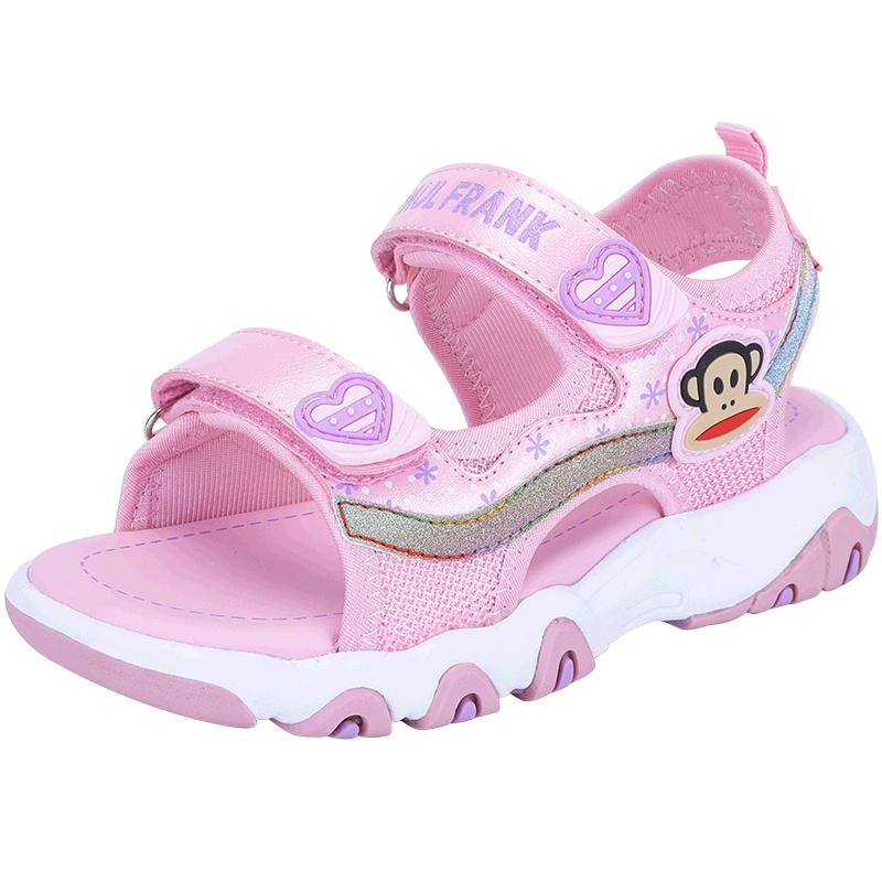 大嘴猴童鞋凉鞋2019夏季学生鞋子韩版小中童女孩沙滩鞋