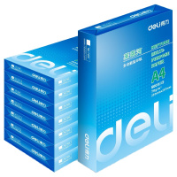 得力莱茵河 70g A4 复印纸 中高档打印纸 500张/包 10包1箱