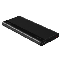 华为(HUAWEI)原装AP09S移动电源 充电宝10000mAh/毫安4.5V5A双向快充手机平板通用黑色