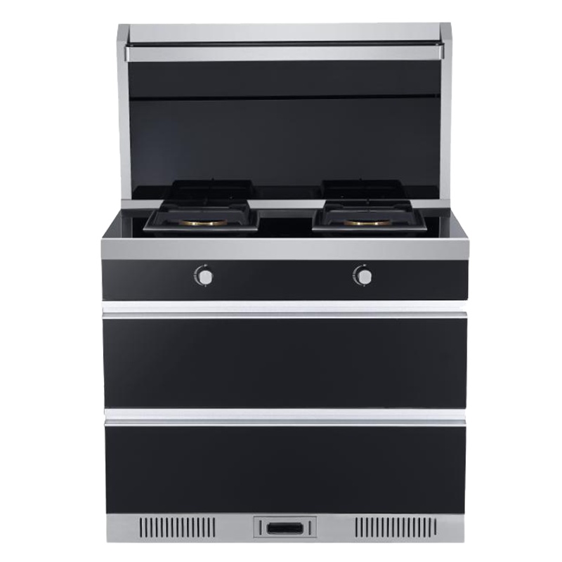 [店长推荐]先科SAST/T6XP 液化气 18(m3/min)集成灶 双电机大吸力 电热清洗 猛火爆炒 节能拢烟