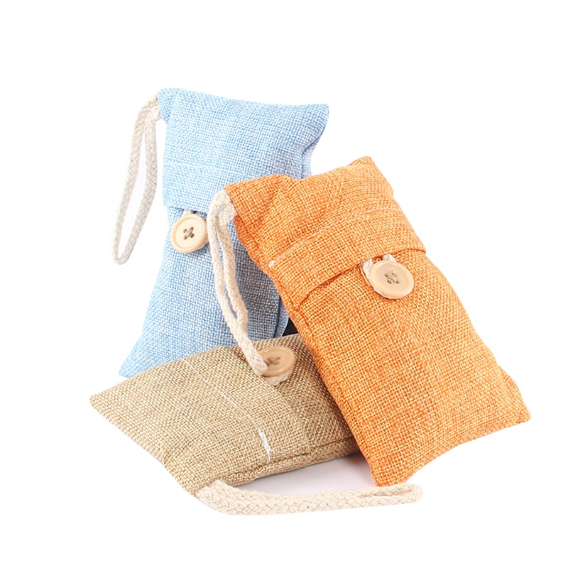 淘尔杰taoer[5包装]韩式炭包车用炭包装饰炭包汽车去味新房装修除甲醛 车家两用活性竹炭包 1包装