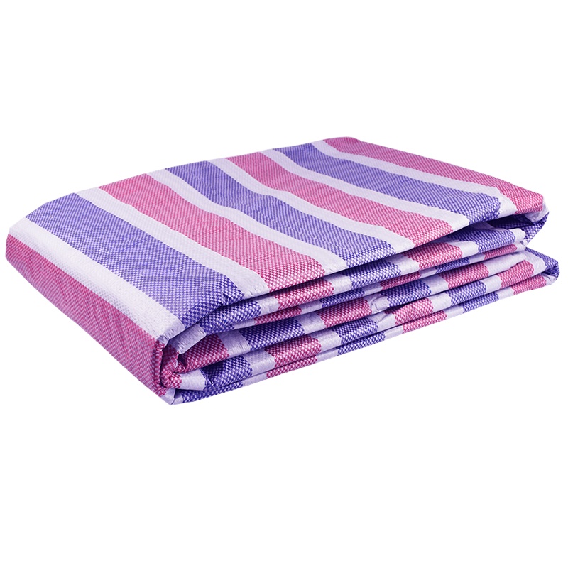 伏兴 防水彩条布防雨布户外防晒篷布 彩条防水布货车用苫布隔热塑料布 三色单面覆膜 4m*15m